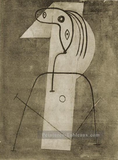 Femme debout 1926 cubist Pablo Picasso Peintures à l'huile